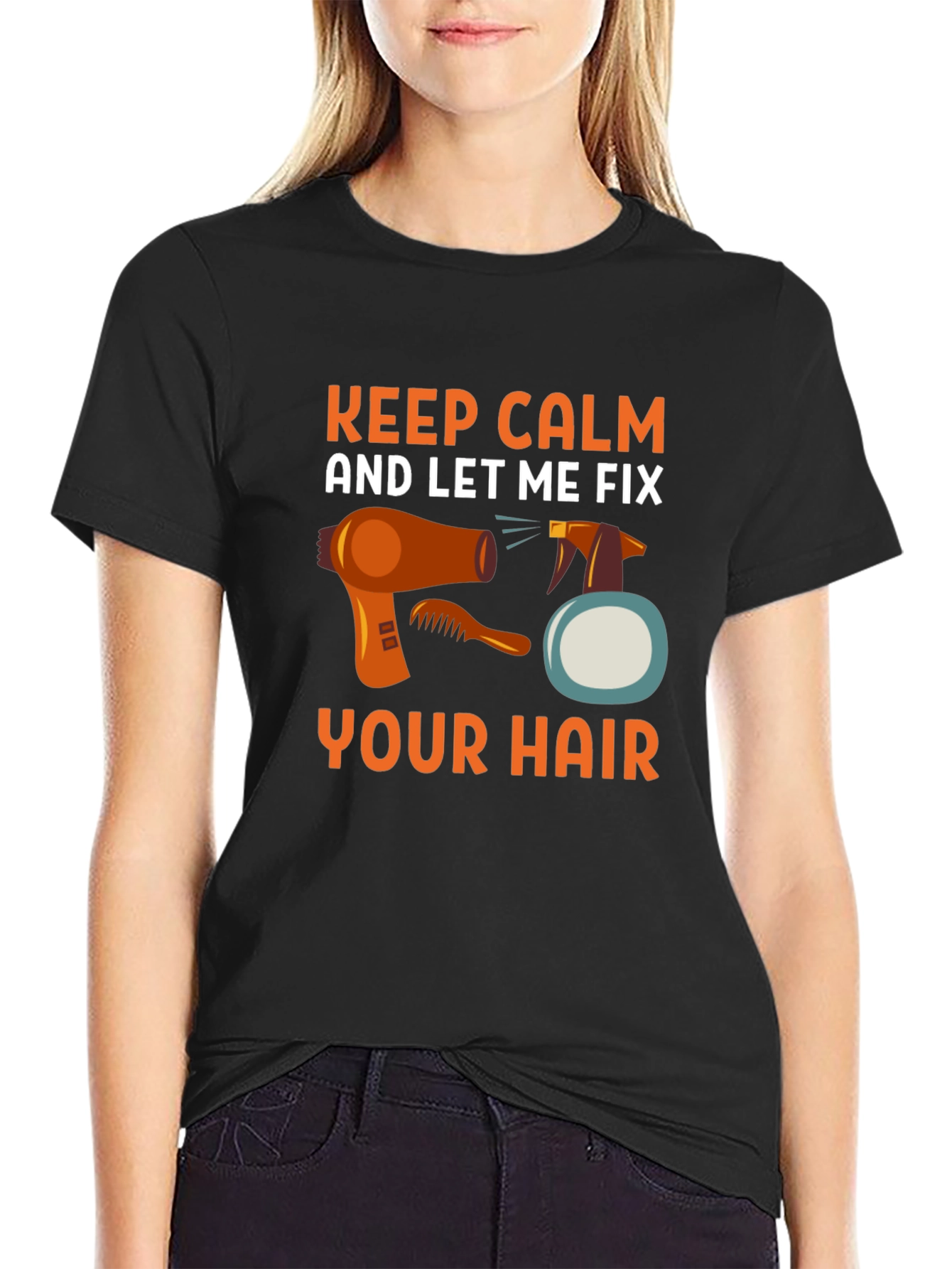 Keep Calm Hair Stylist T-Shirt