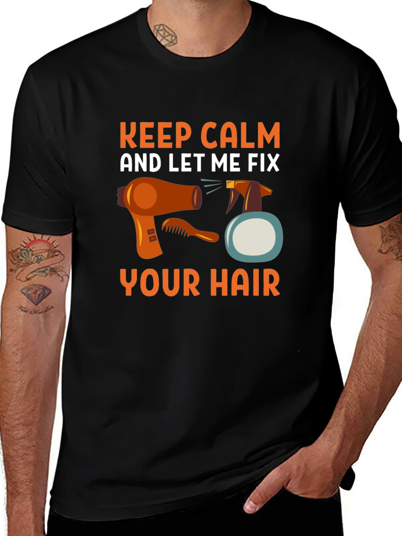 Keep Calm Hair Stylist T-Shirt
