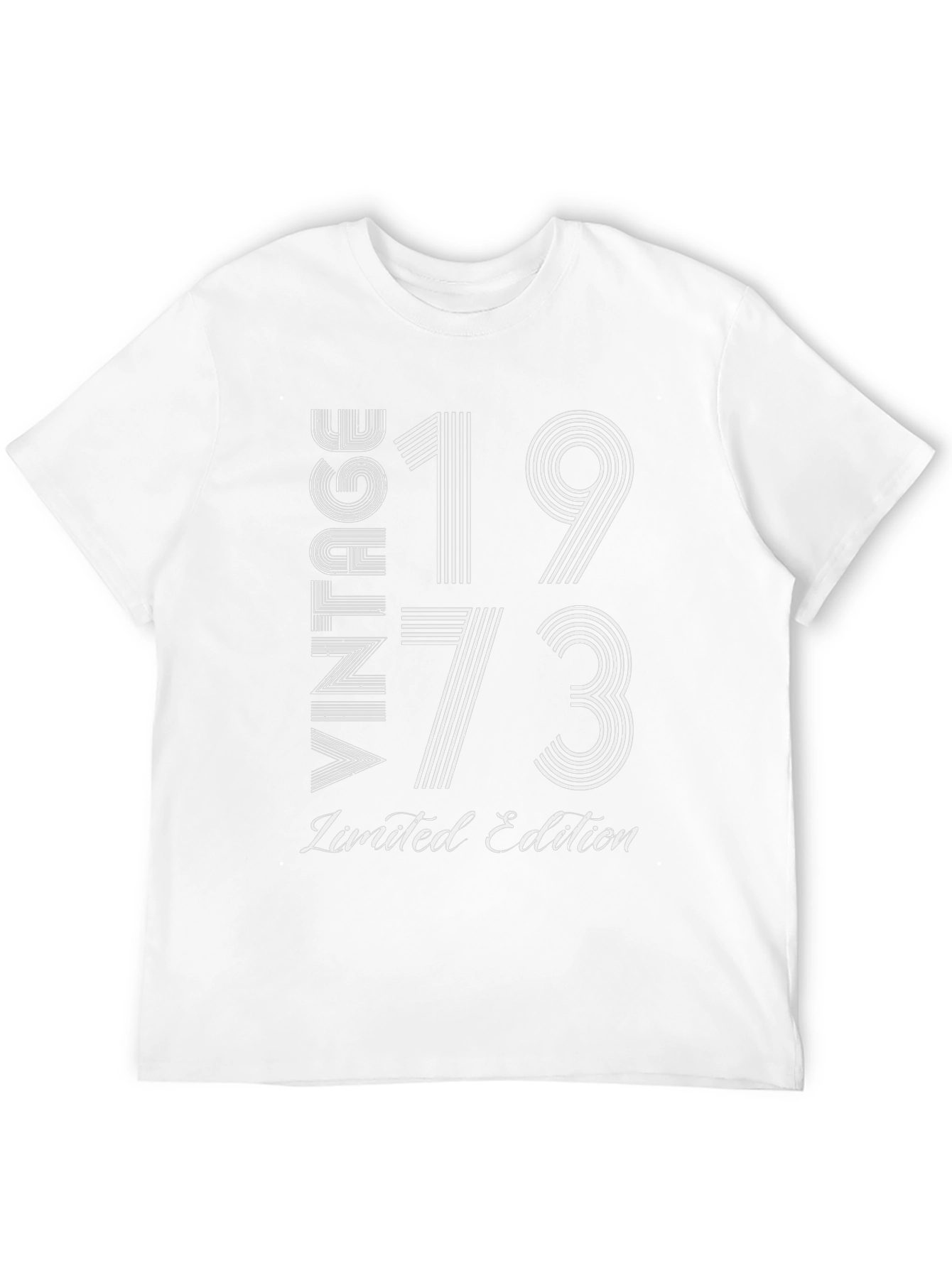 Vintage 1973 Limited Edition Black T-Shirt