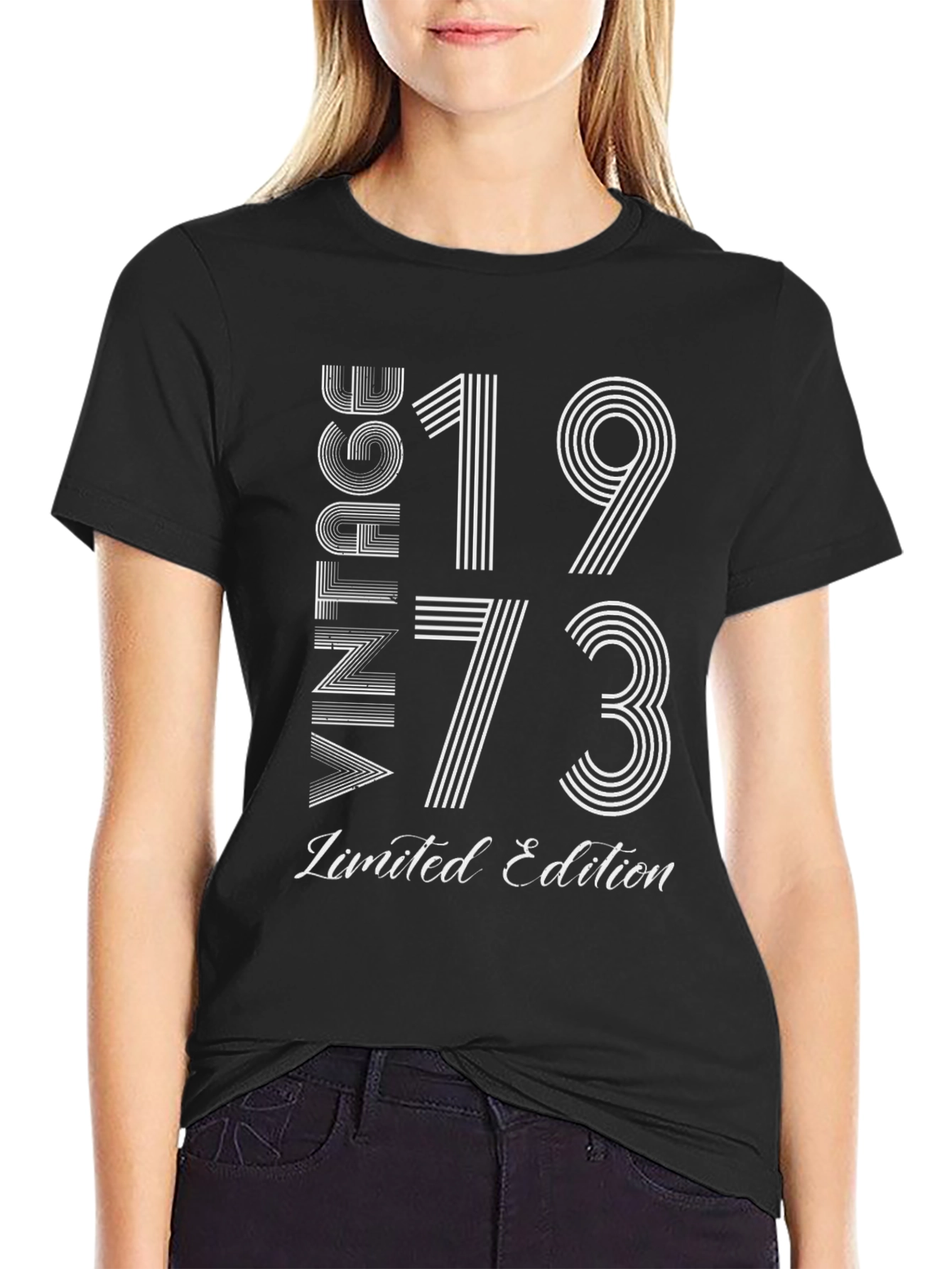 Vintage 1973 Limited Edition Black T-Shirt