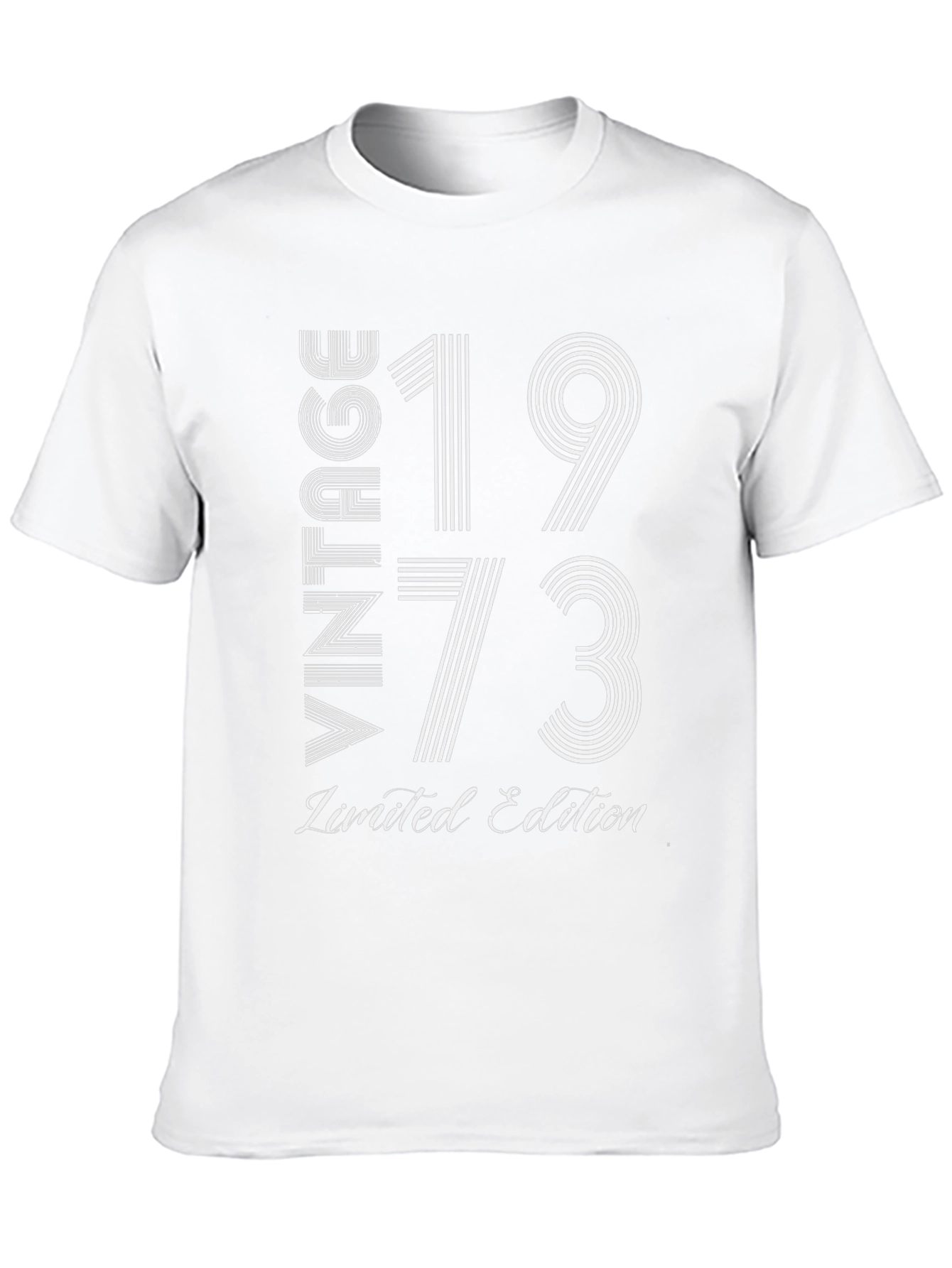 Vintage 1973 Limited Edition Black T-Shirt