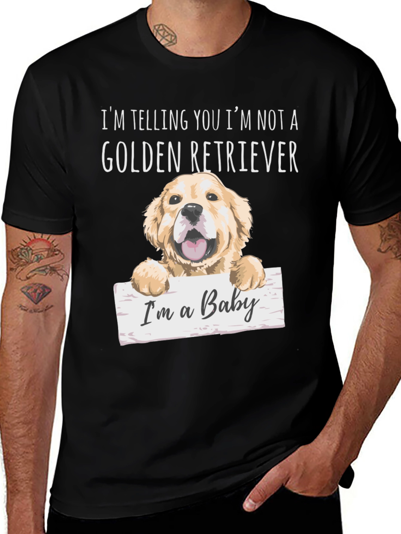 Golden Retriever Baby T-Shirt