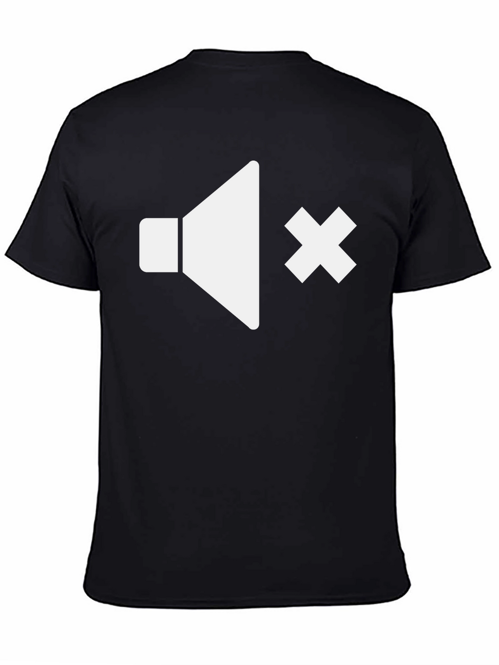 Mute Mode Tee - Black Graphic T-Shirt