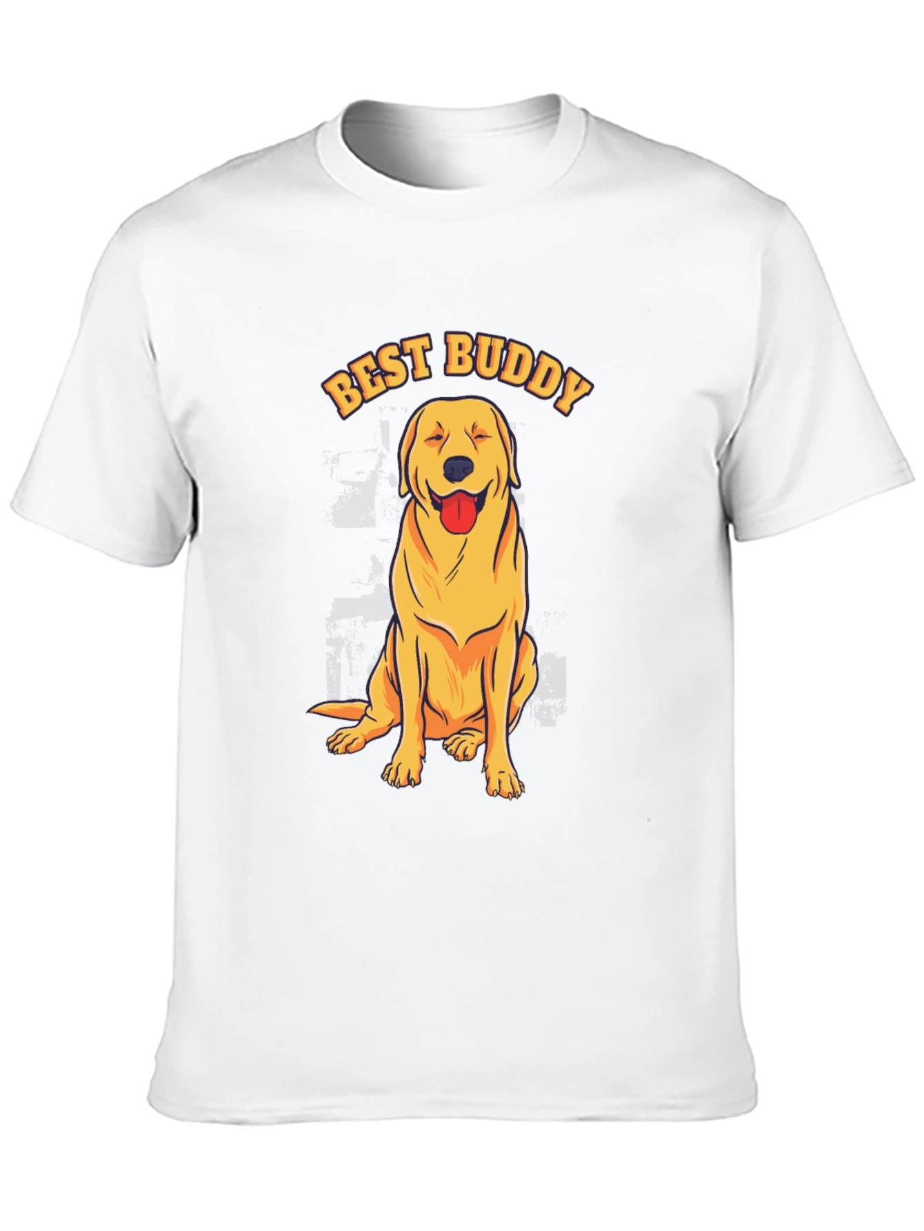 Best Buddy Dog T-Shirt - Cute Pet Lover Tee