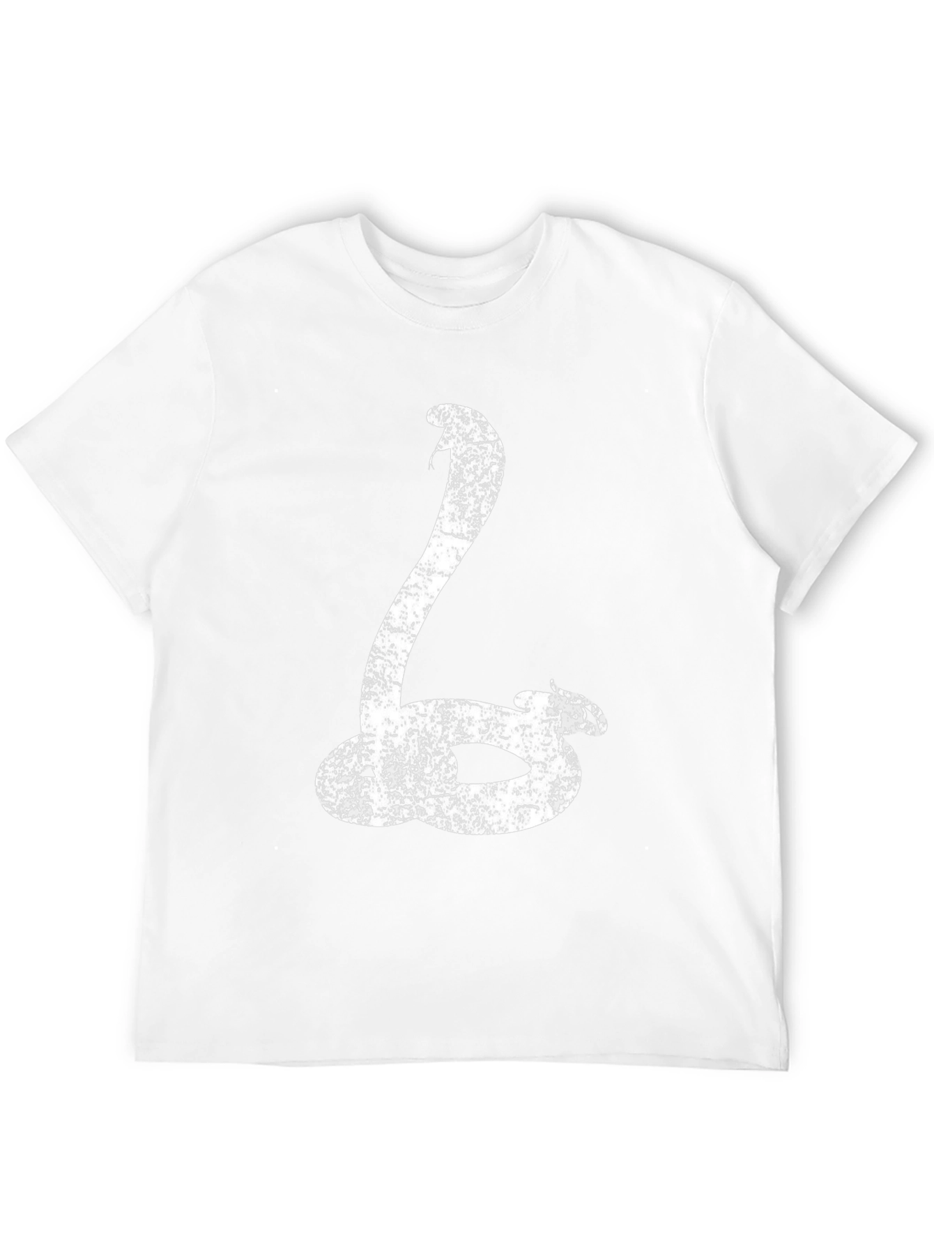 Cobra Snake Graphic T-Shirt - Black