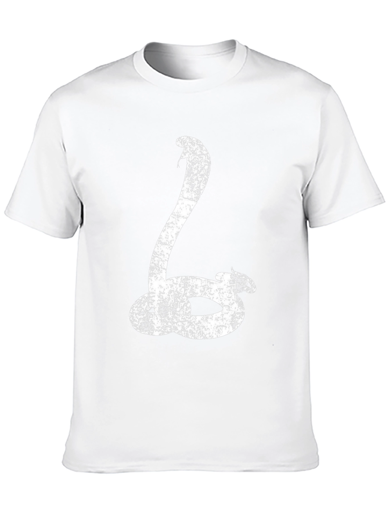 Cobra Snake Graphic T-Shirt - Black