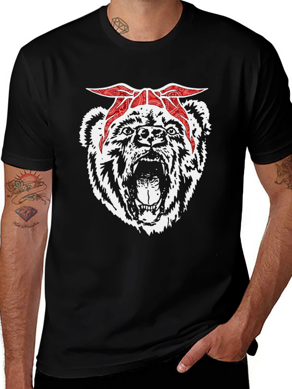 Bear Bandana T-Shirt