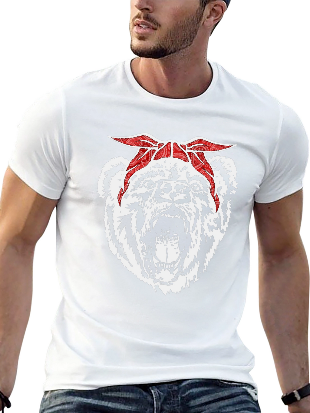 Bear Bandana T-Shirt