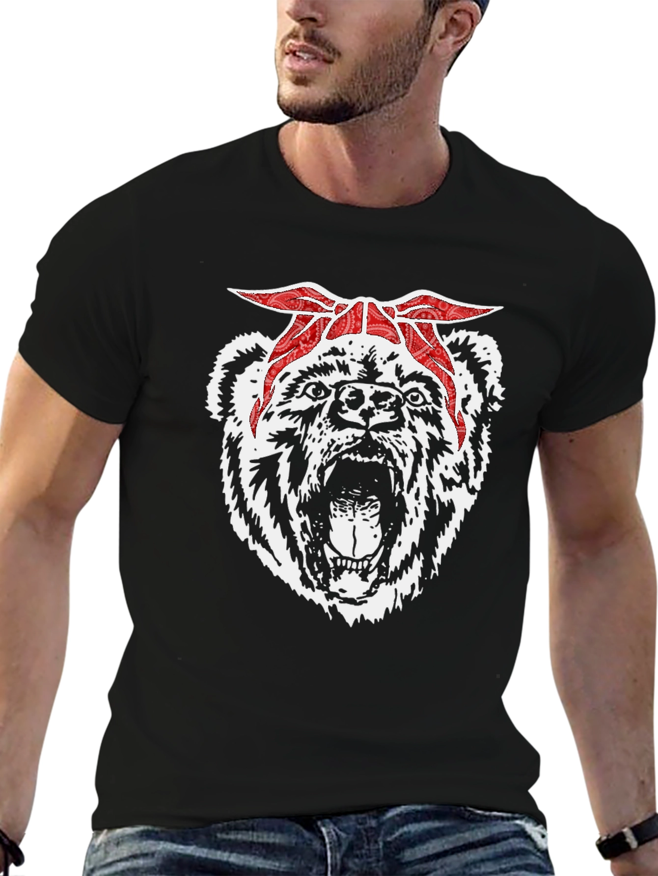 Bear Bandana T-Shirt