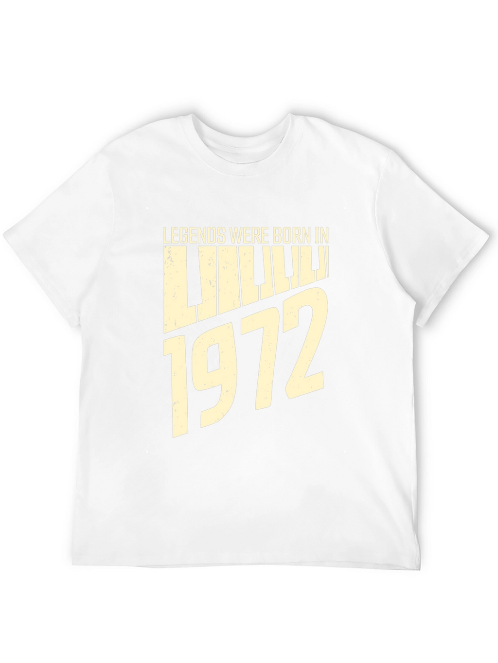 Legends Born In 1972 Piano Keyboard T-Shirt