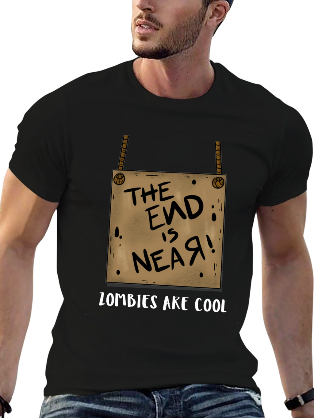 The End is Near Zombie Graphic Tee