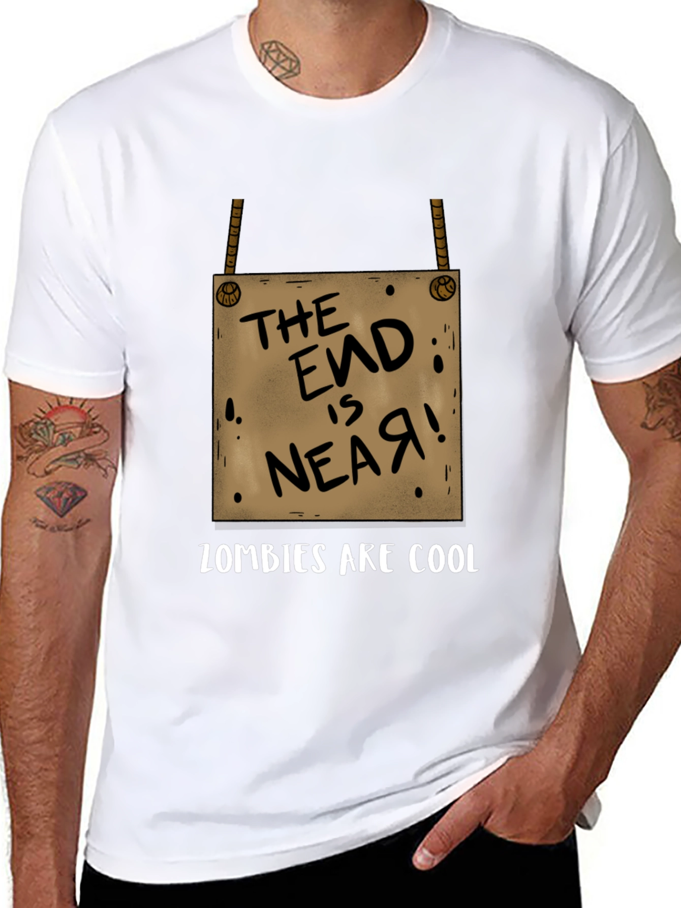 The End is Near Zombie Graphic Tee