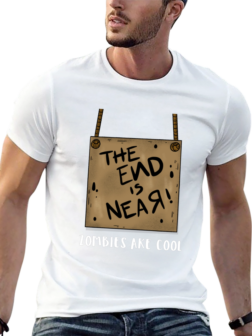 The End is Near Zombie Graphic Tee
