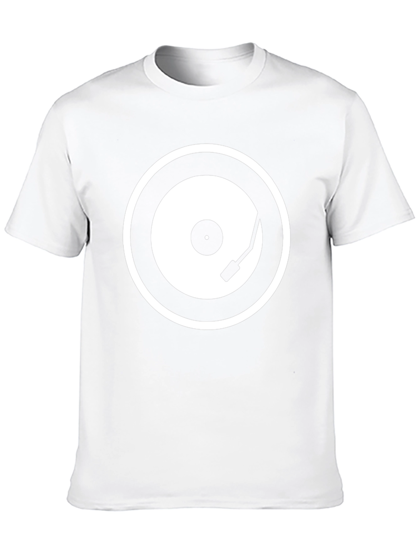 Cool Vinyl Record Graphic T-Shirt