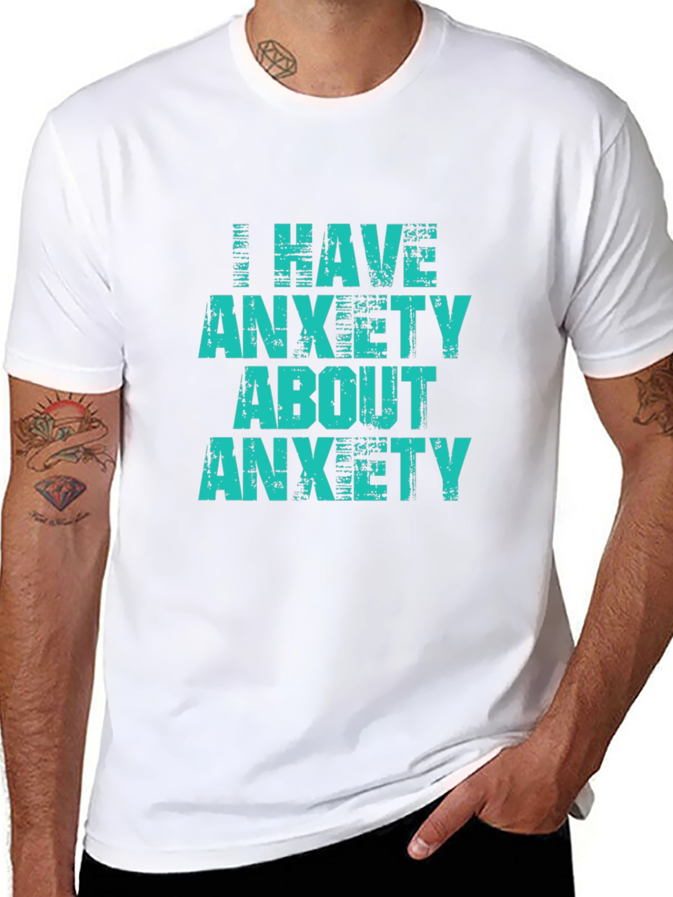 Anxiety Tee -  I have anxiety about anxiety T-shirt