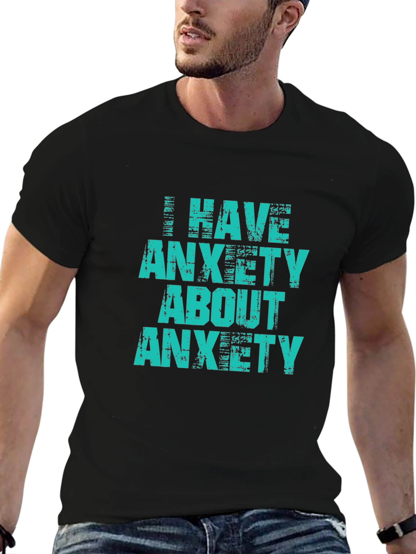 Anxiety Tee -  I have anxiety about anxiety T-shirt