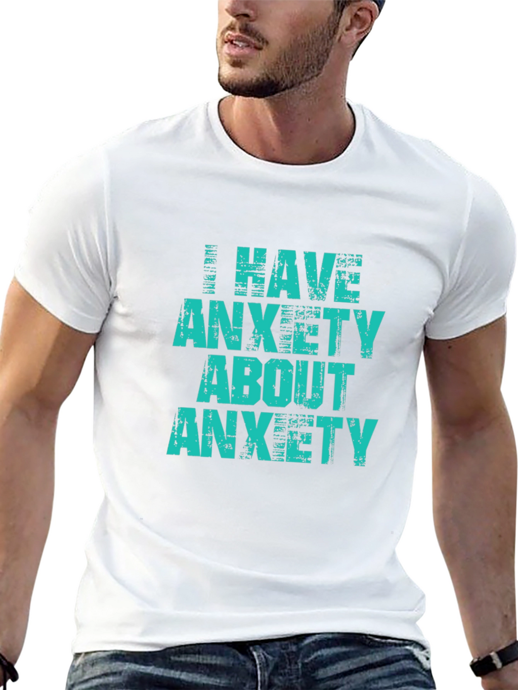 Anxiety Tee -  I have anxiety about anxiety T-shirt