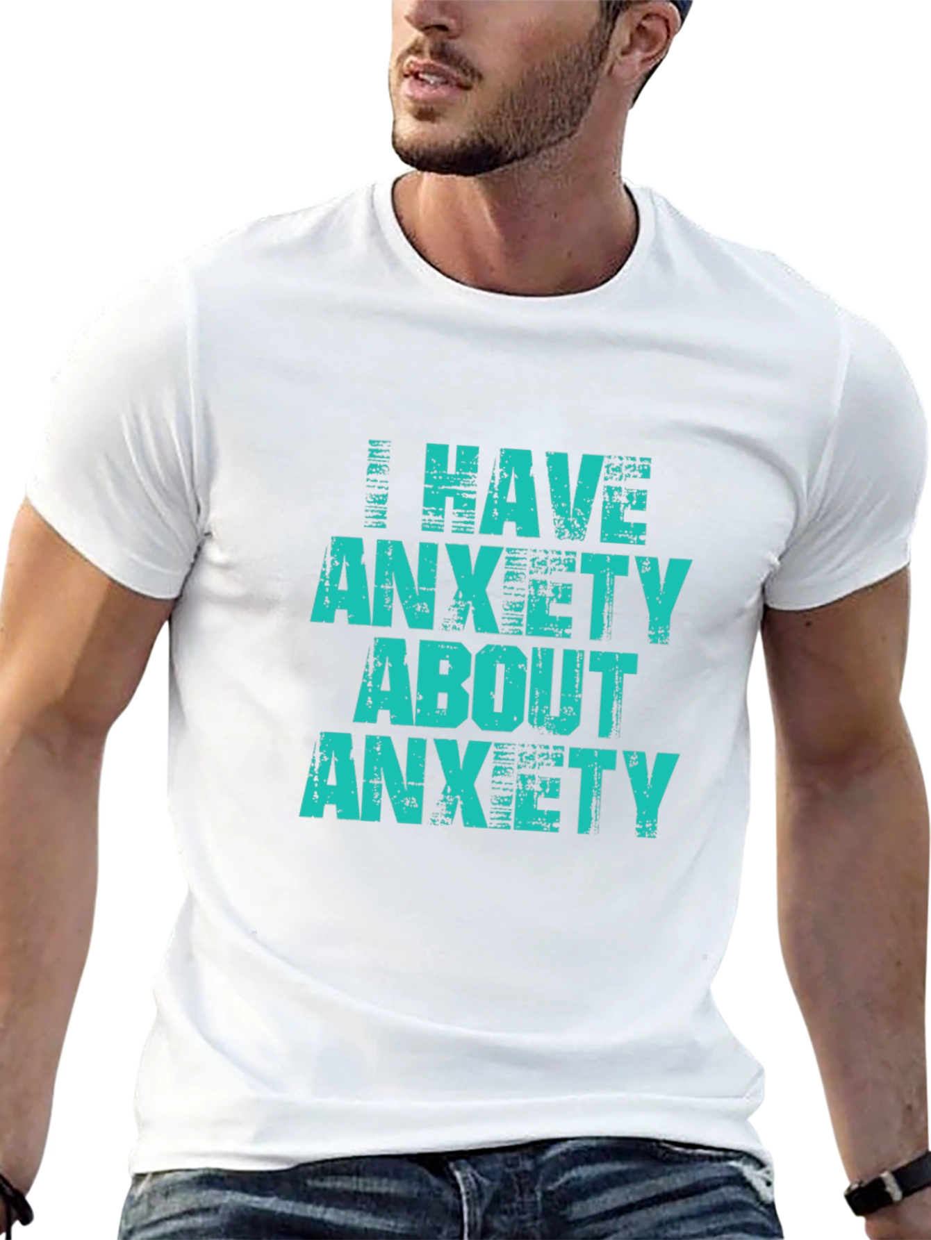 Anxiety Tee -  I have anxiety about anxiety T-shirt