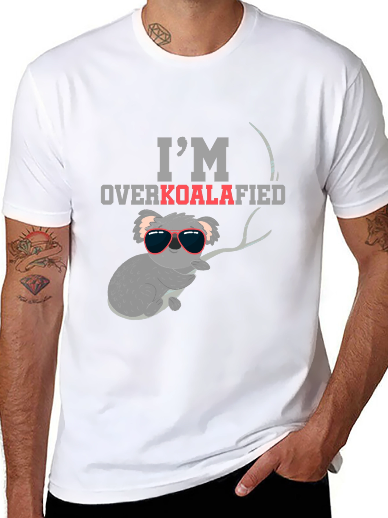 Im Overkoalafied T-Shirt