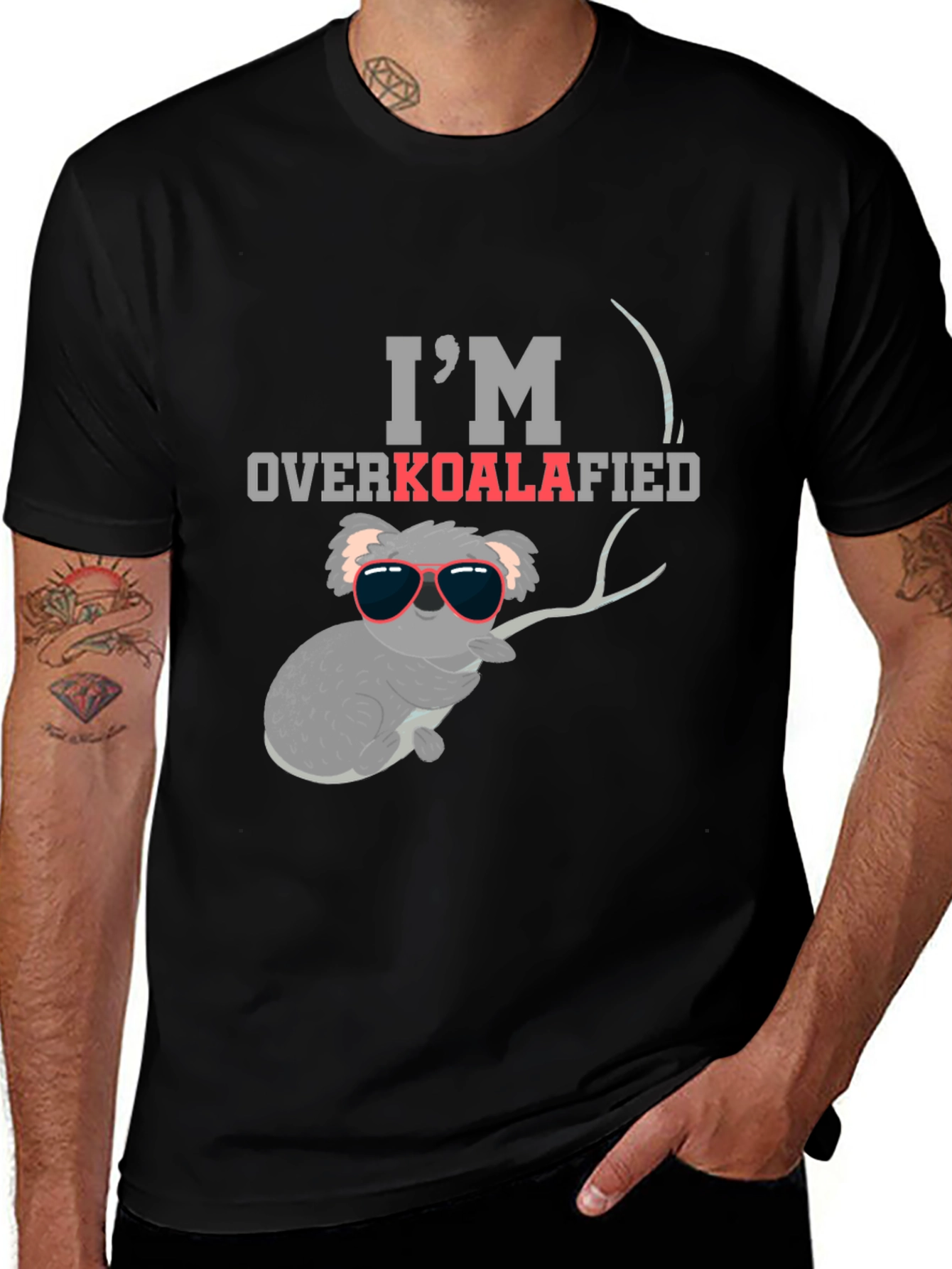 Im Overkoalafied T-Shirt