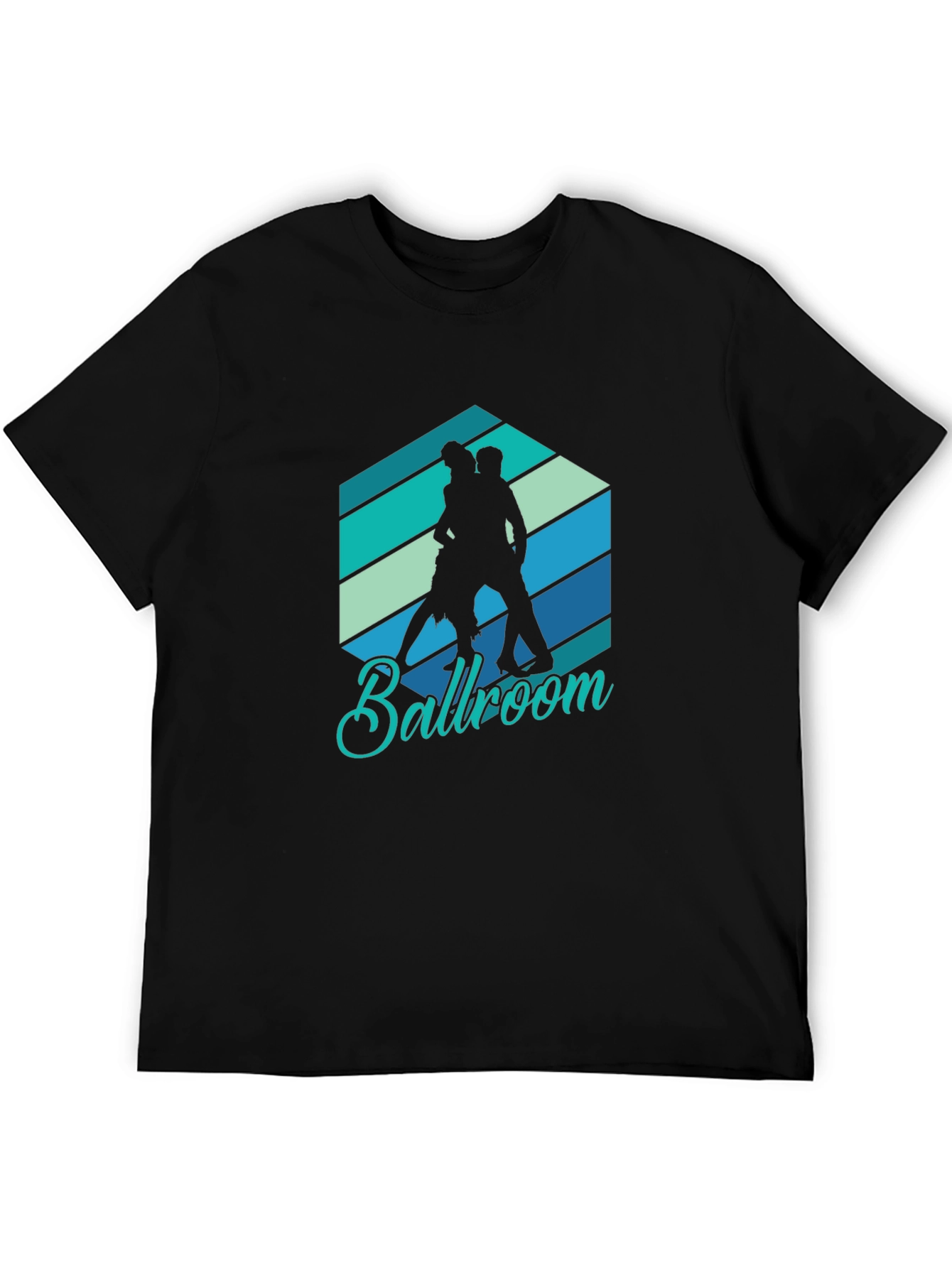 Ballroom Dancing Graphic Tee - Retro Style