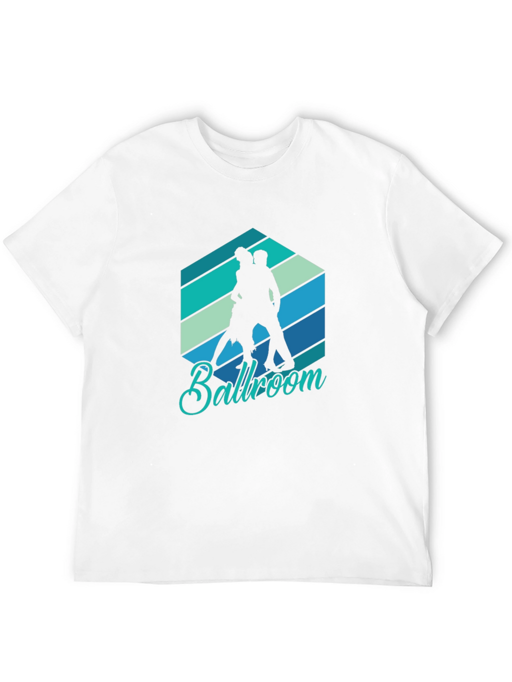 Ballroom Dancing Graphic Tee - Retro Style
