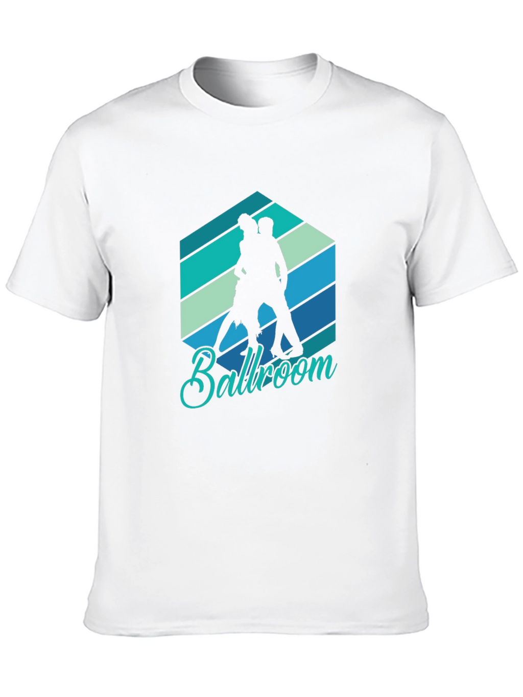 Ballroom Dancing Graphic Tee - Retro Style
