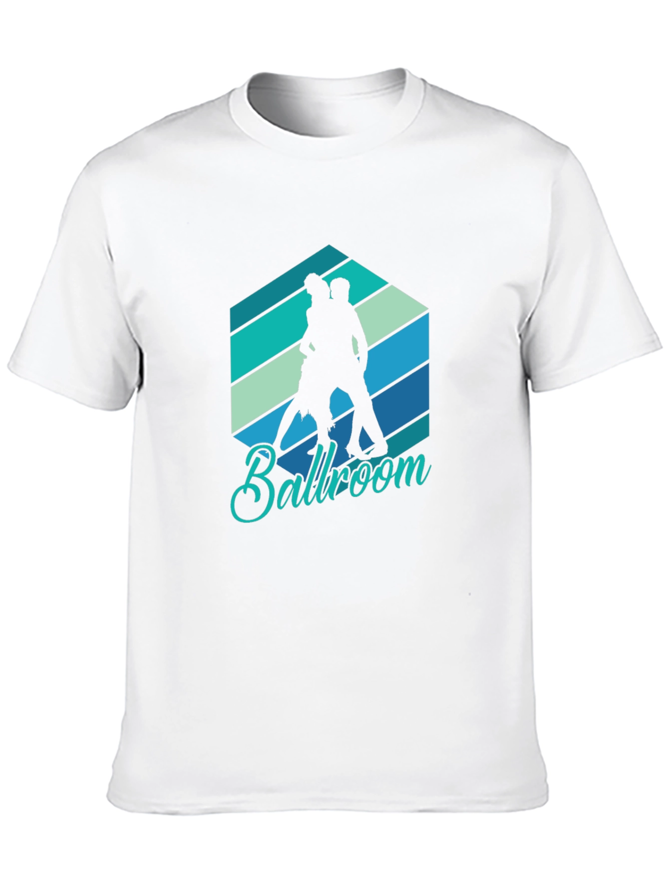 Ballroom Dancing Graphic Tee - Retro Style