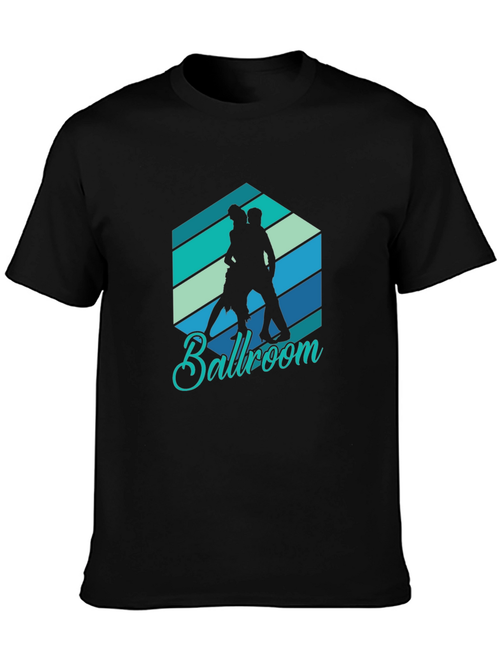 Ballroom Dancing Graphic Tee - Retro Style
