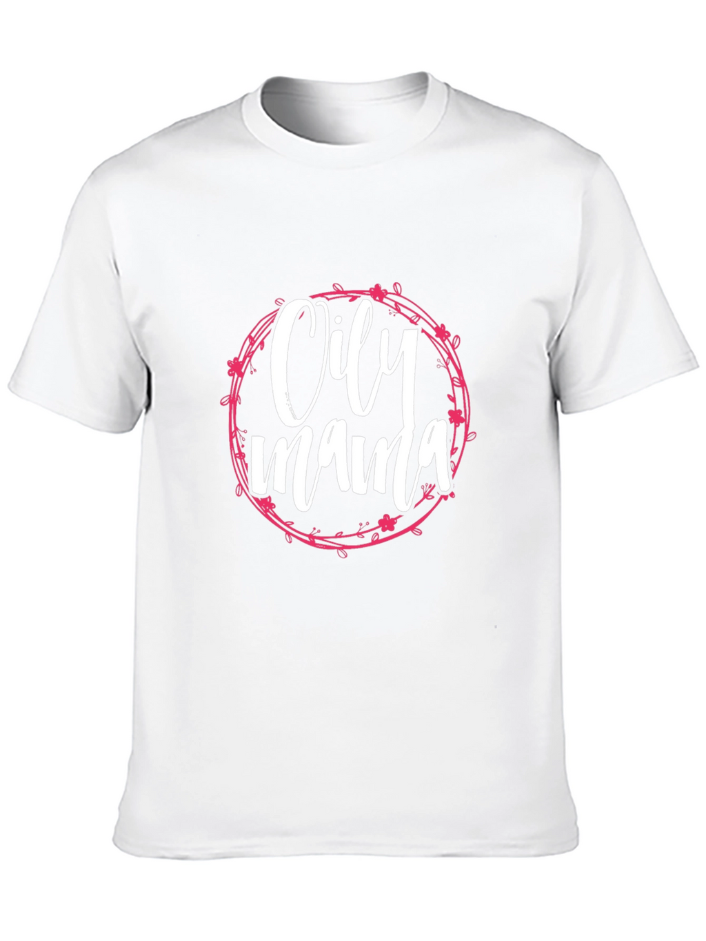 Oily Mama Graphic Tee - Essential Oil Lover Shirt