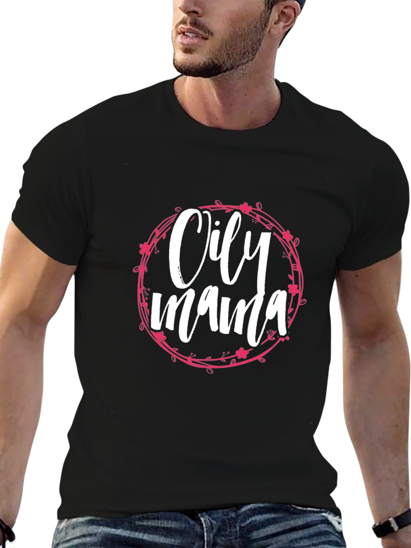 Oily Mama Graphic Tee - Essential Oil Lover Shirt