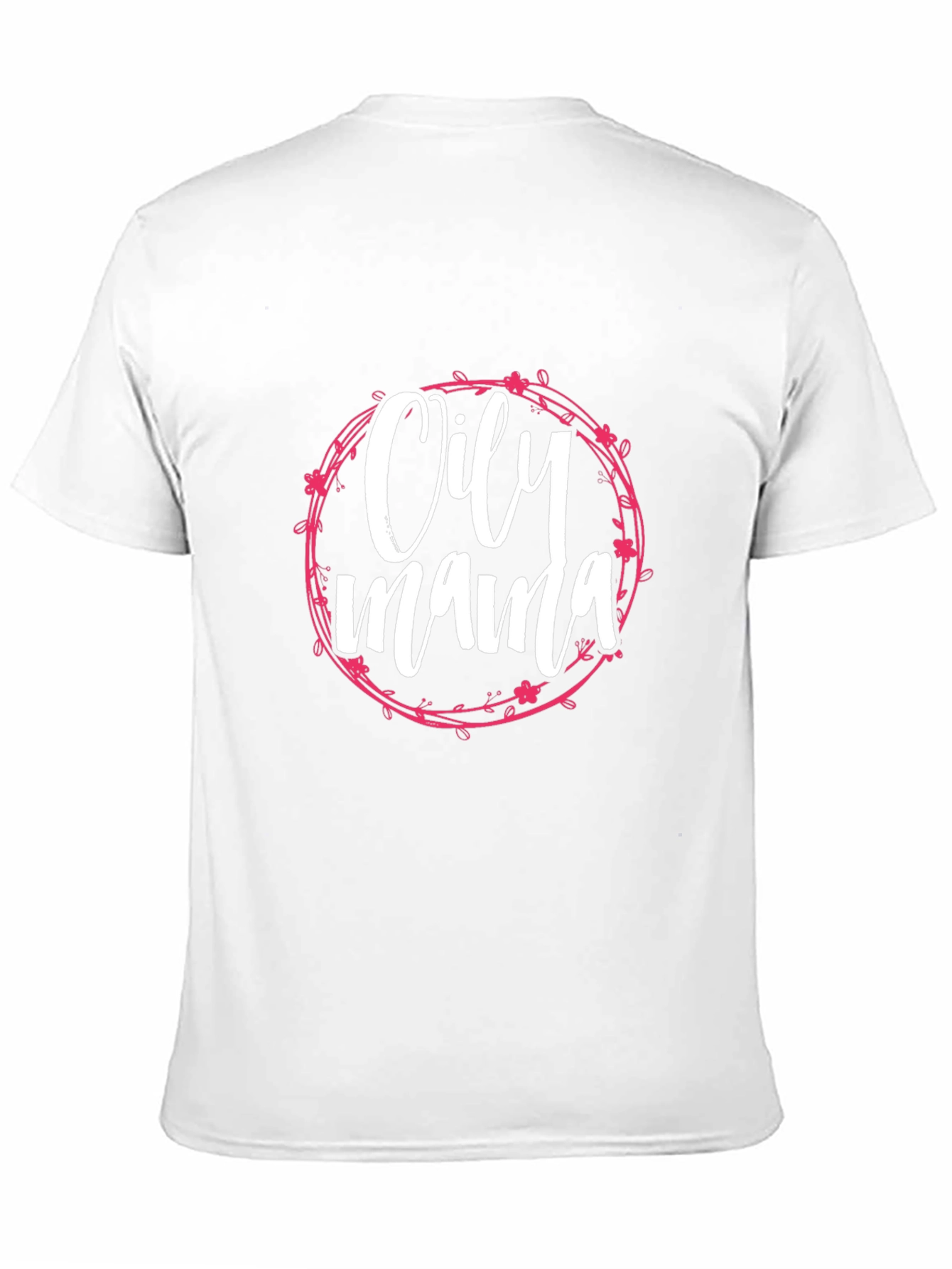 Oily Mama Graphic Tee - Essential Oil Lover Shirt