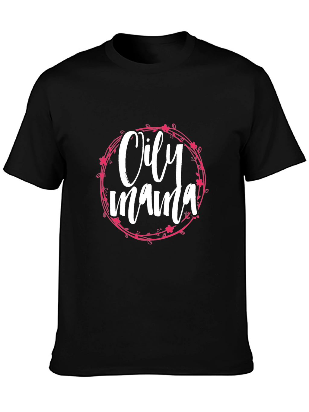 Oily Mama Graphic Tee - Essential Oil Lover Shirt