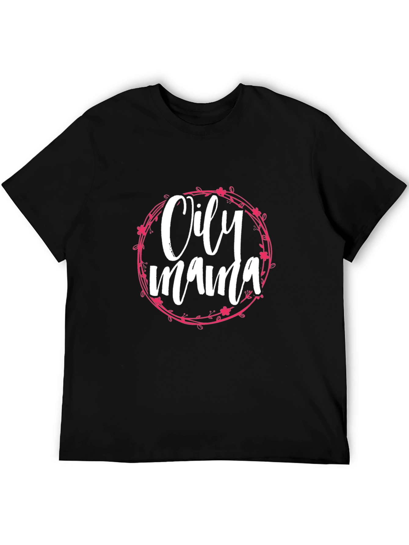 Oily Mama Graphic Tee - Essential Oil Lover Shirt