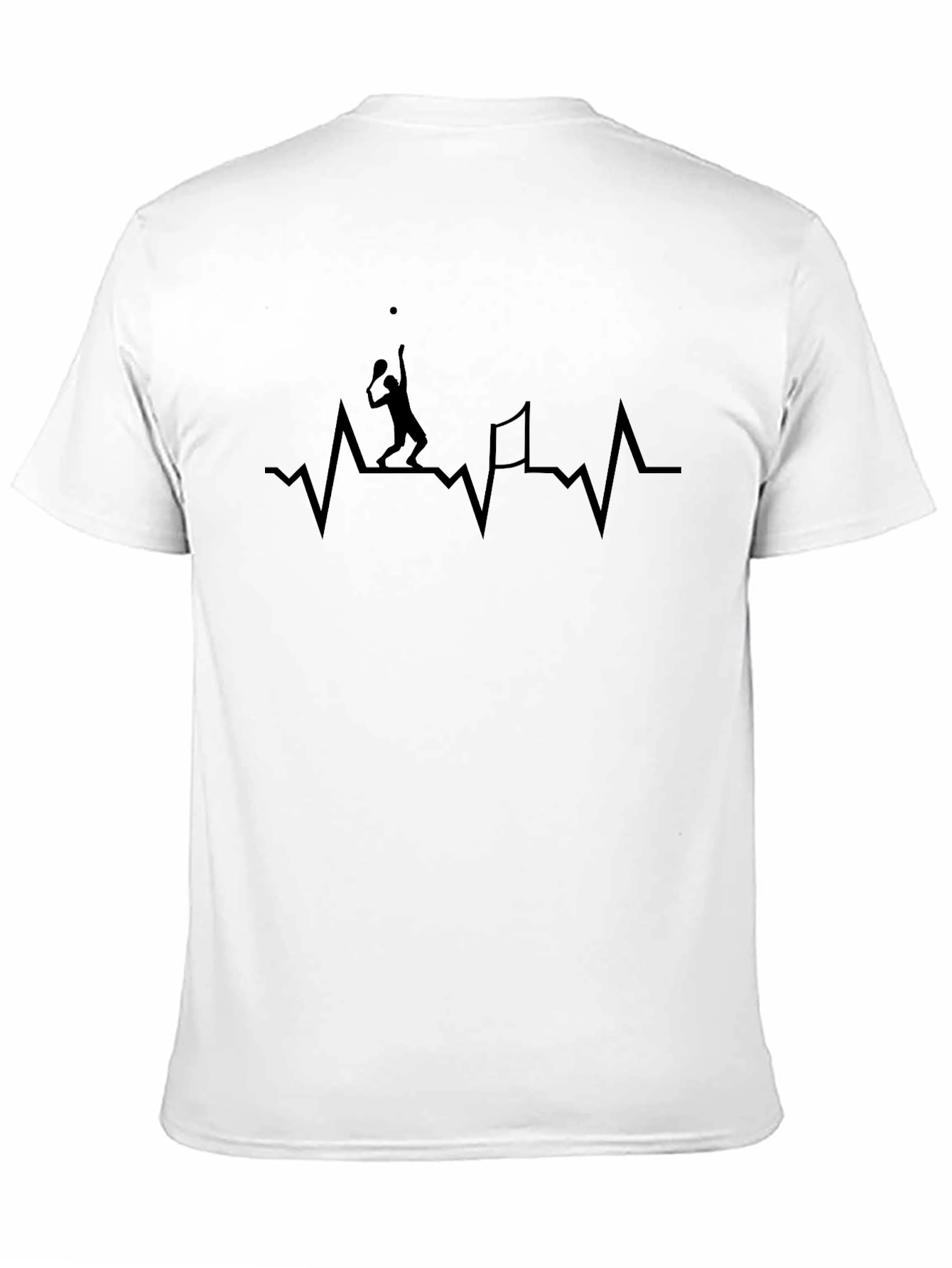 Tennis Heartbeat Graphic T-Shirt