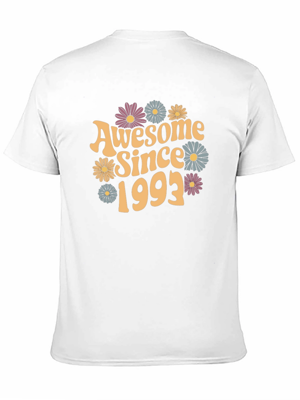 Awesome Since 1993 Floral Graphic Tee