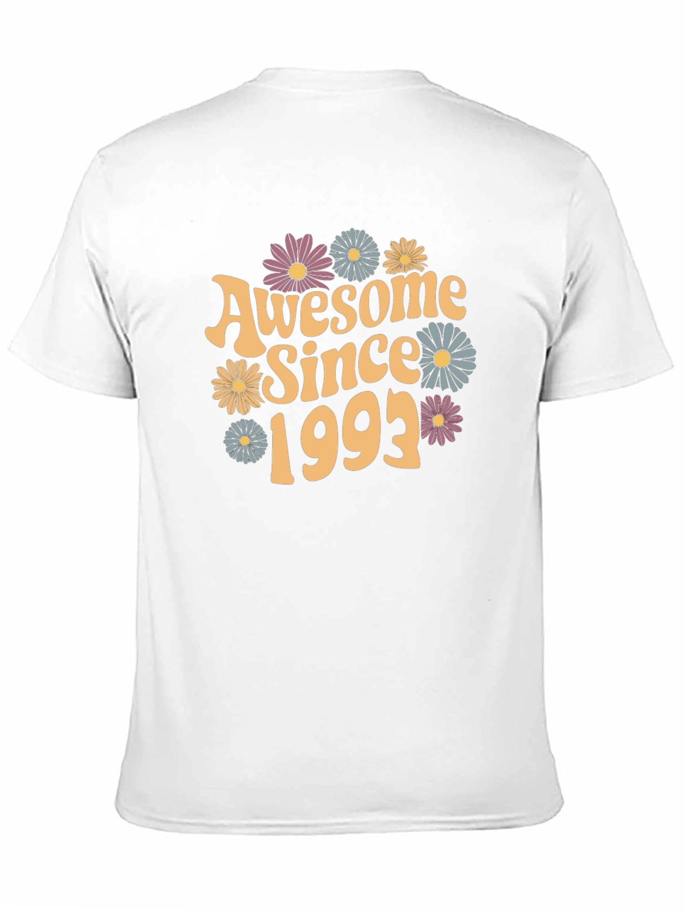 Awesome Since 1993 Floral Graphic Tee