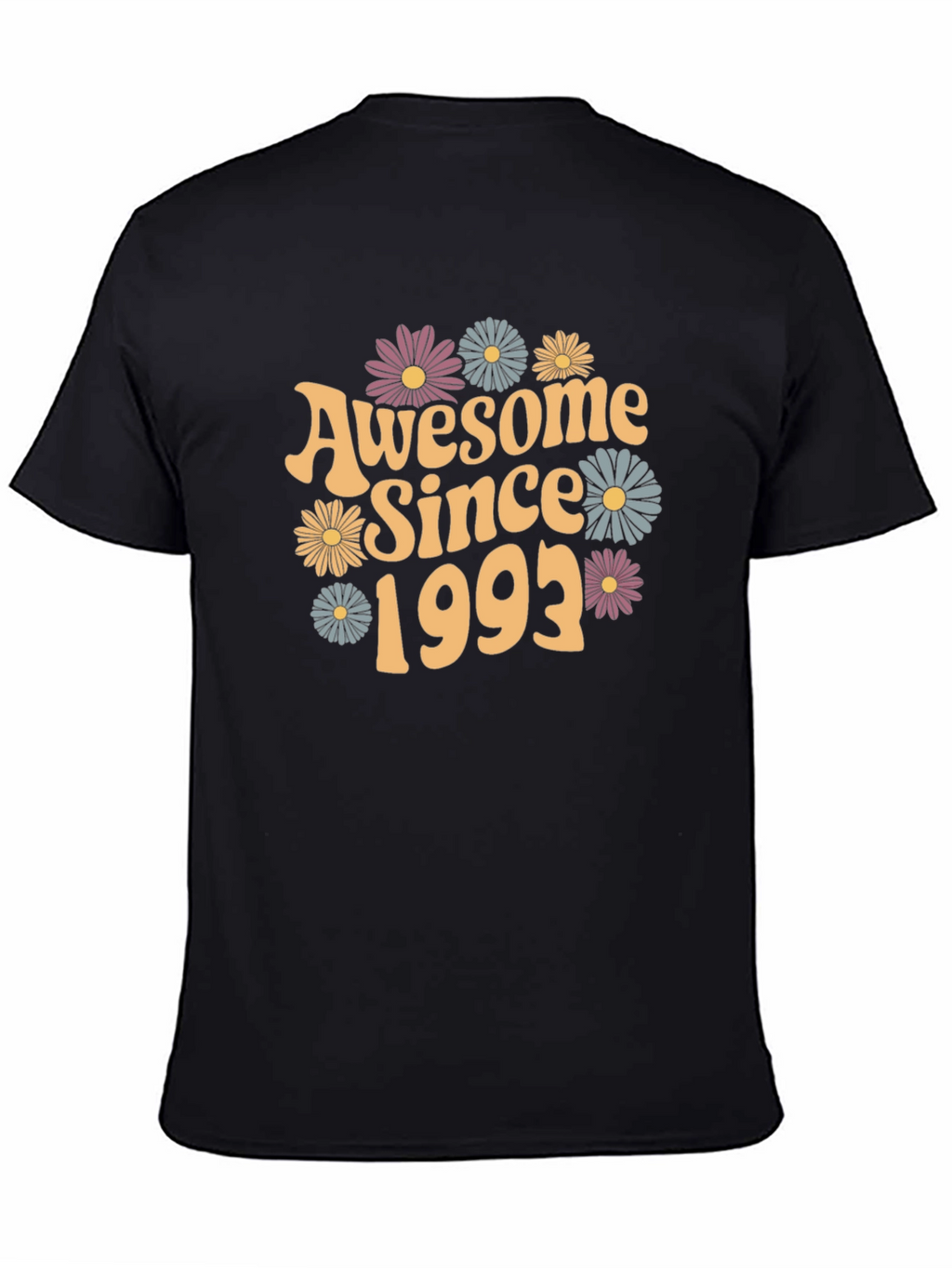 Awesome Since 1993 Floral Graphic Tee