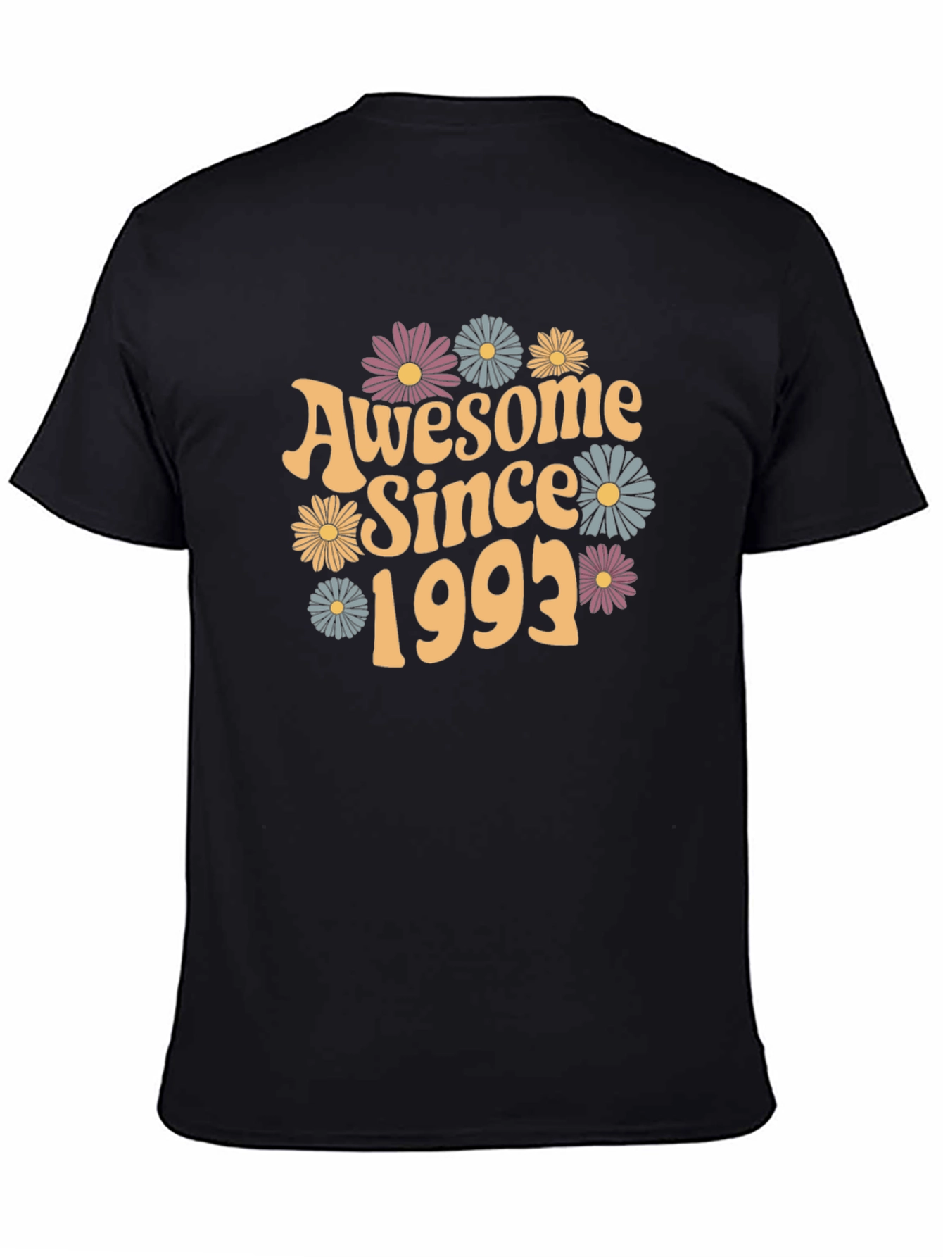 Awesome Since 1993 Floral Graphic Tee