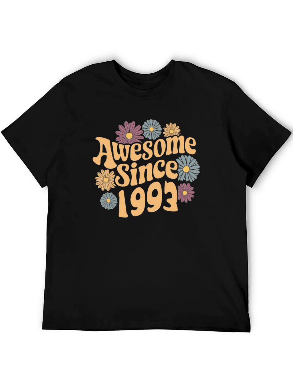 Awesome Since 1993 Floral Graphic Tee