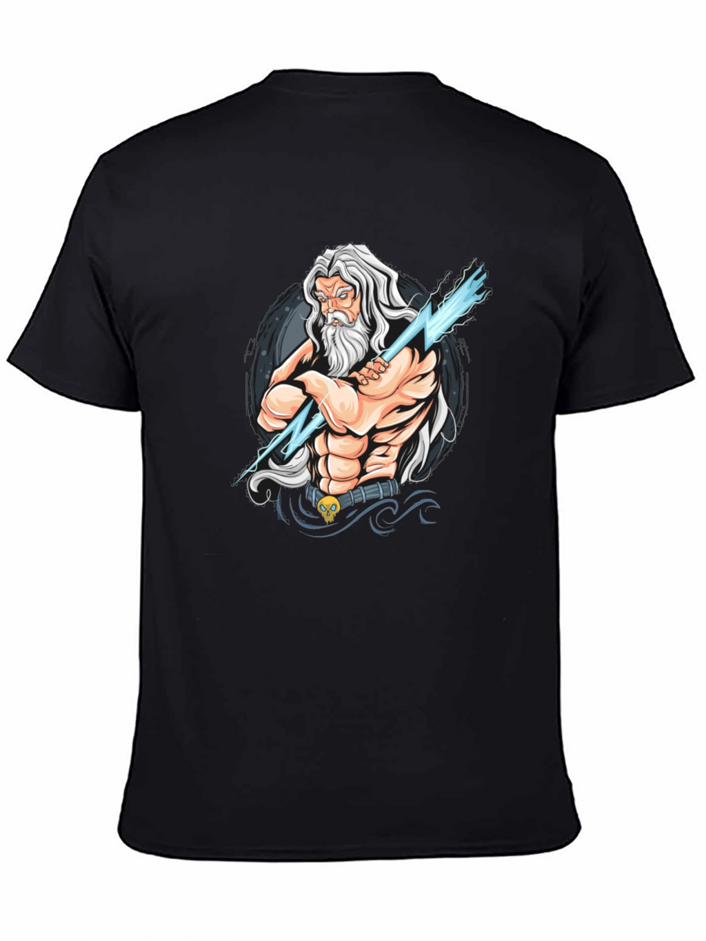 Zeus Graphic Tee - God of Thunder T-Shirt