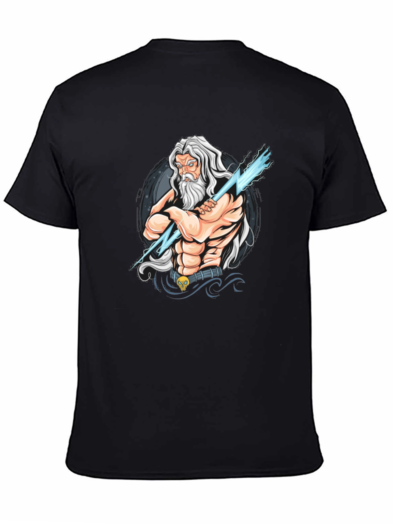 Zeus Graphic Tee - God of Thunder T-Shirt