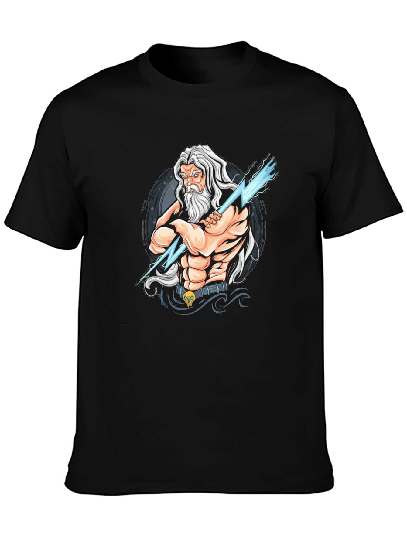 Zeus Graphic Tee - God of Thunder T-Shirt