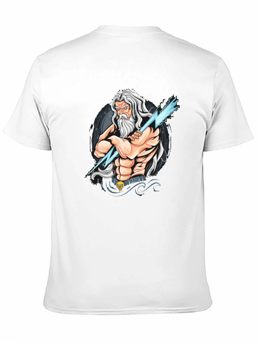 Zeus Graphic Tee - God of Thunder T-Shirt