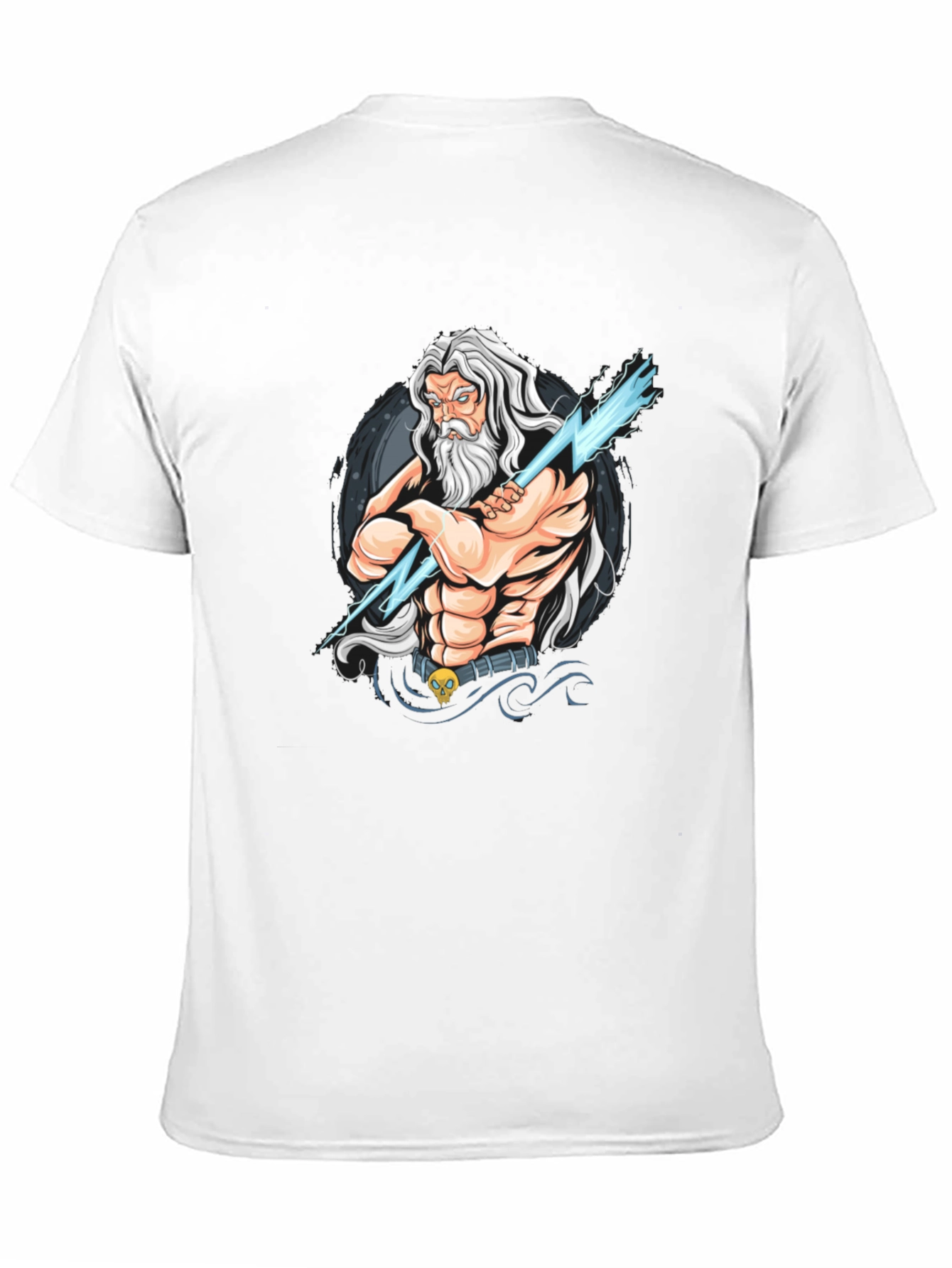 Zeus Graphic Tee - God of Thunder T-Shirt