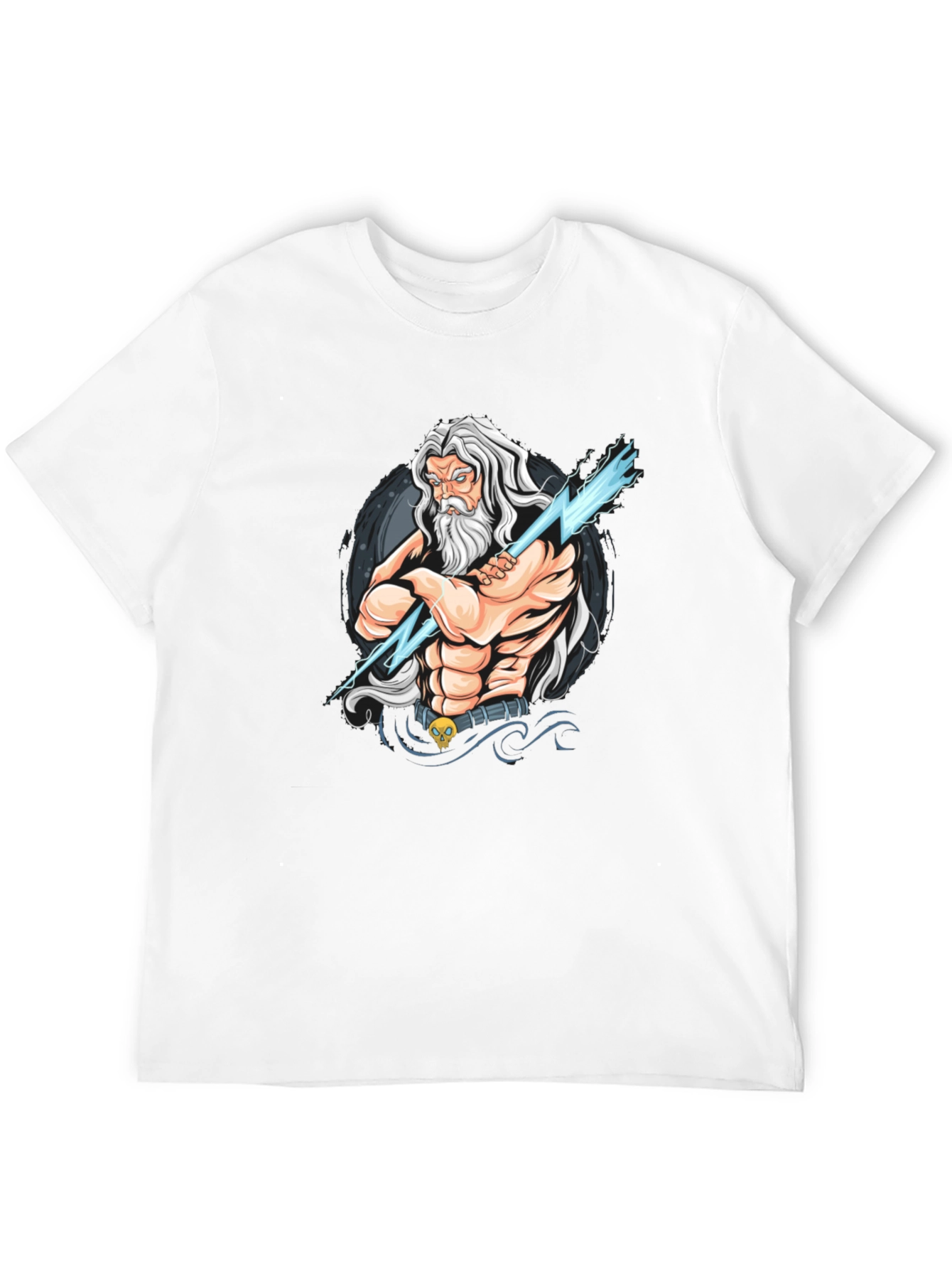 Zeus Graphic Tee - God of Thunder T-Shirt