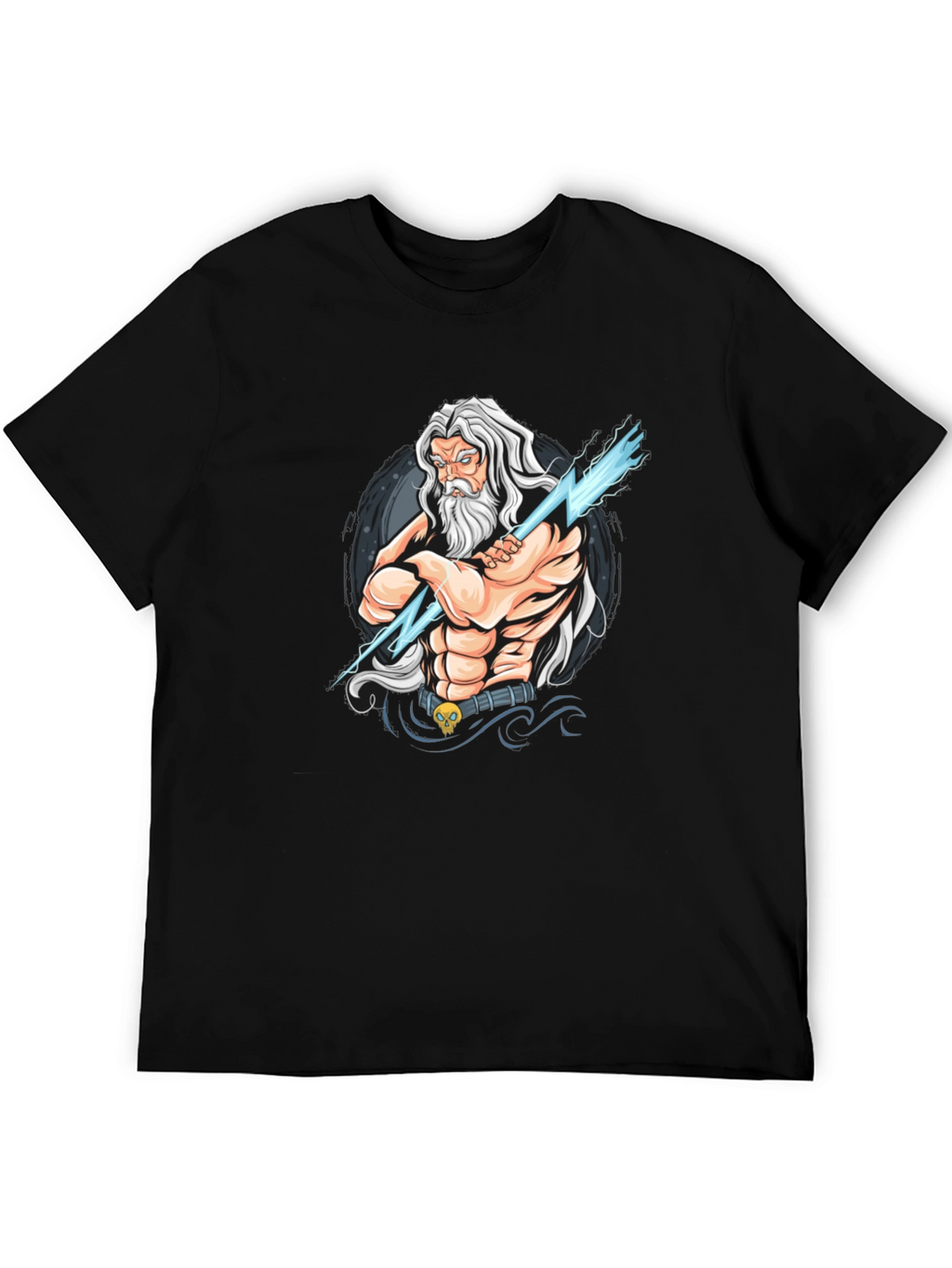Zeus Graphic Tee - God of Thunder T-Shirt