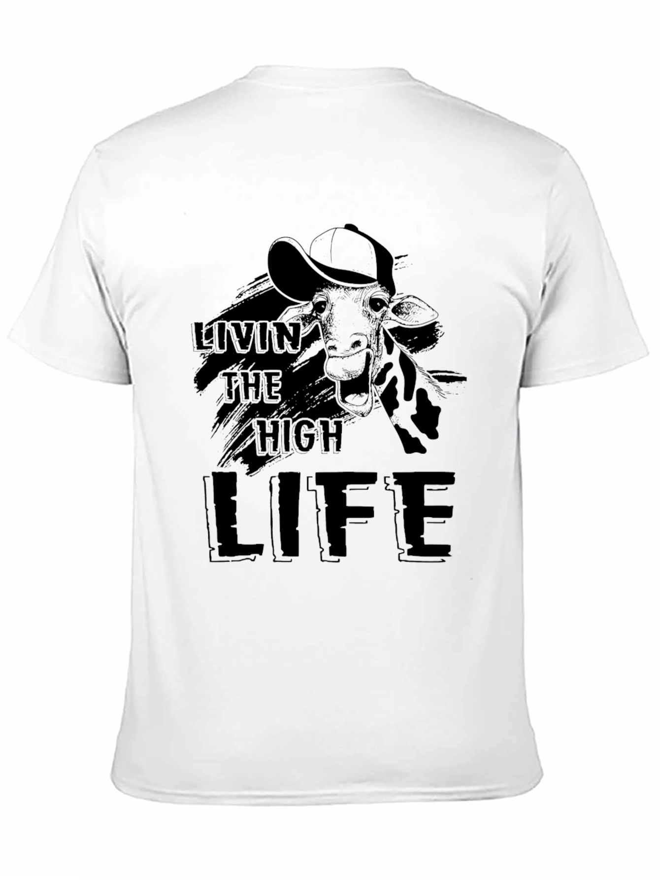 Livin the High Life Giraffe T-Shirt