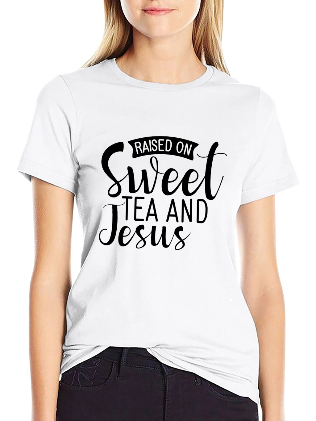 Sweet Tea and Jesus Graphic T-Shirt