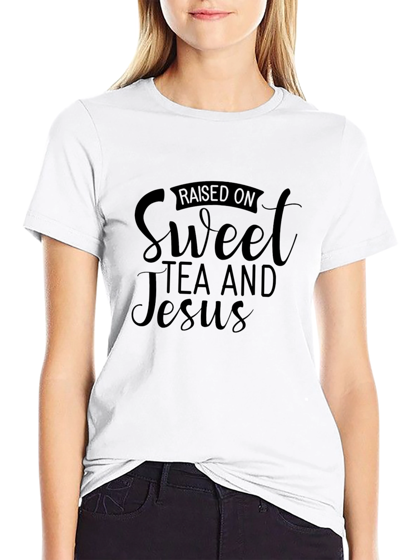 Sweet Tea and Jesus Graphic T-Shirt